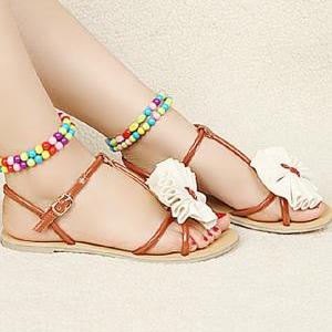 Flowers Sweet And Sexy Casual Sandals Bcbdcg
