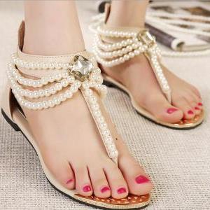 Beaded Fashion Sandals Ss05081sh