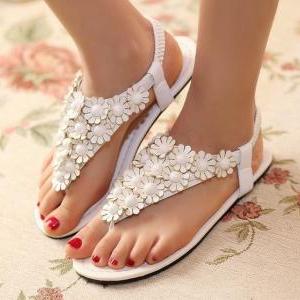 Casual Summer Sandals Flat Bottom