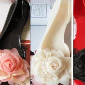 Rose Jelly Shoes Flat Sandals Ss05132sh