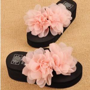 Fashion Flower Slippers Ss05133sh