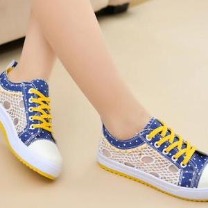Summer Casual Canvas Shoes Flat Shoes Ss05201sh