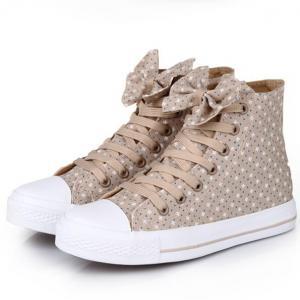 Casual Canvas Shoes Bow Flowers Ss05202sh