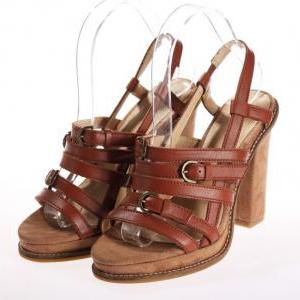 Leather Sandals High-heeled Sandals Xxa621025