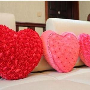Rose Heart-shaped Pillow Gd0702bh