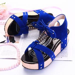 Bow Strap Sandals Gd0702eh