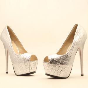 Fashion High-end High-heeled Shoes Fish Head..