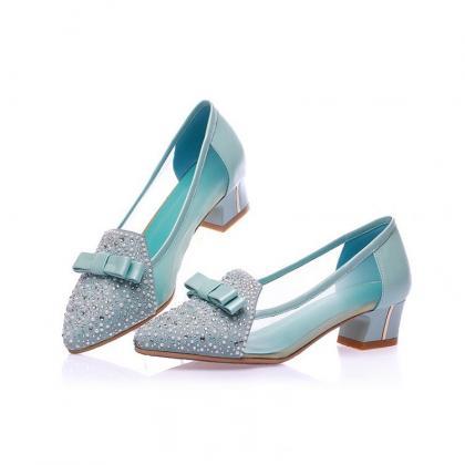 The Oxford Bowknot Heeled Shoes 3178nj
