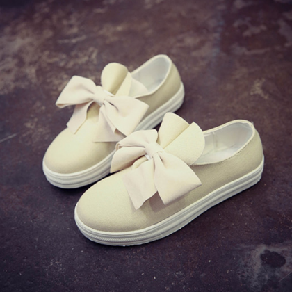 Lovely Bowknot Leisure Flat Shoes 1812138