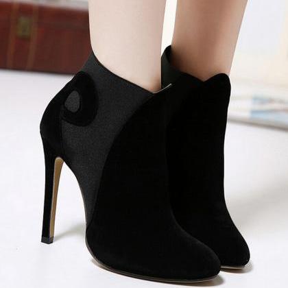 Fashionable High-heeled Boots 6084905