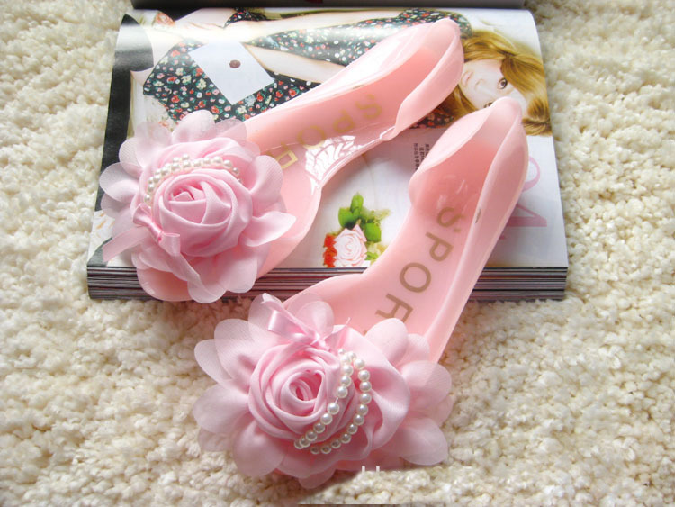 Rose Flower Sandals Gd0702bg