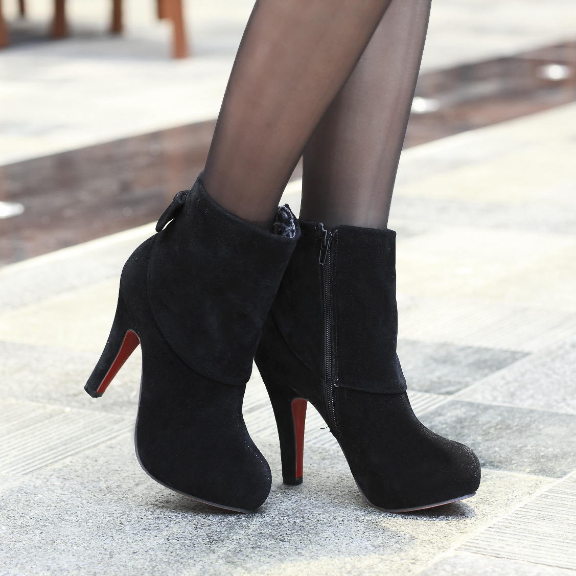 Fashionable High-heeled Boots CX109J on Luulla