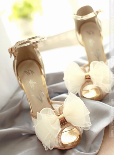 Bud Silk Fish Head Sandals Wedding Shoes 3178fx