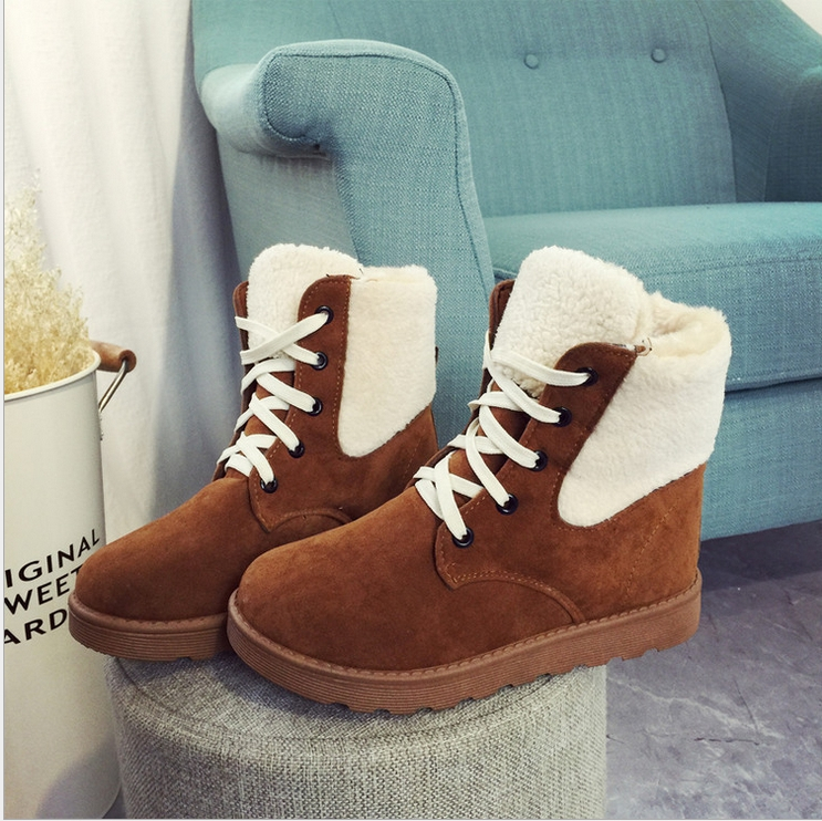 Fashion Winter Warm Snow Boots Cotton Shoes 7632608 on Luulla